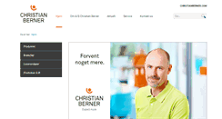 Desktop Screenshot of christianberner.dk